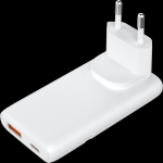 CARICA BATTERIE 65W 2 OUT USB A - USB C