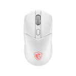 MSI MOUSE VERSA 300 W BIANCO, WIRELESS, OTTICO, 8000DPI,6 PULSANTI CON ROTELLA