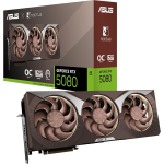 ASUS VGA GEFORCE RTX 5080, RTX5080-O16G-NOCTUA, 16GB GDDR7, 3DP/2HDMI, NOCTUA ED, 90YV0M32-M0NA00