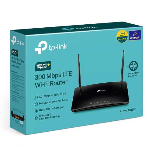 Router 4G+ Cat6 fino a 300Mbps Wi-Fi Dual Band AC1200