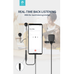 MICROFONO PER SMARTPHONE A FILO CON CONNETTORE JACK 3,5MM