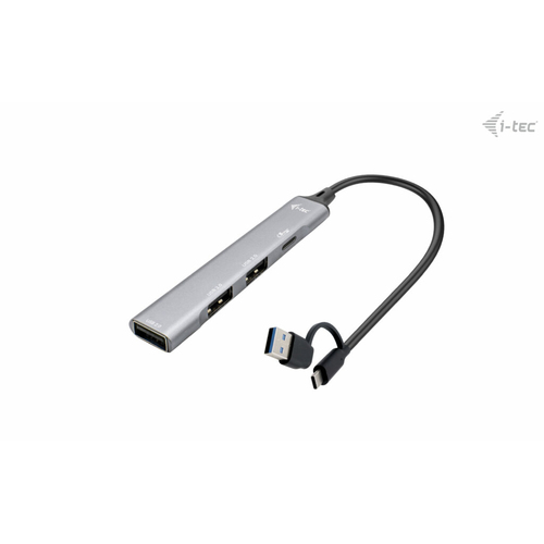 I-TEC USB-C/USB-A,HUB 1X USB 3.0 + 3X USB 2.0,METAL