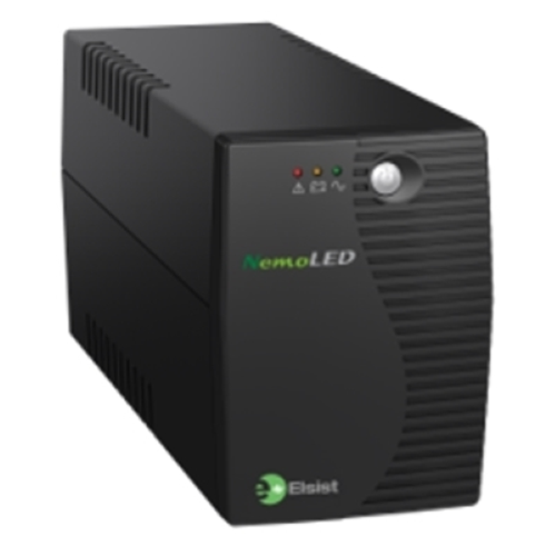 UPS ELSIST NEMOLED 80 - 800VA/360W LED 2SCHUKO - NO USB FINO:27/02