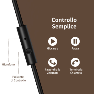 ONEODIO A71 HI-RES CUFFIE DJ CABLATE AUDIO STEREO SILVER/BROWN