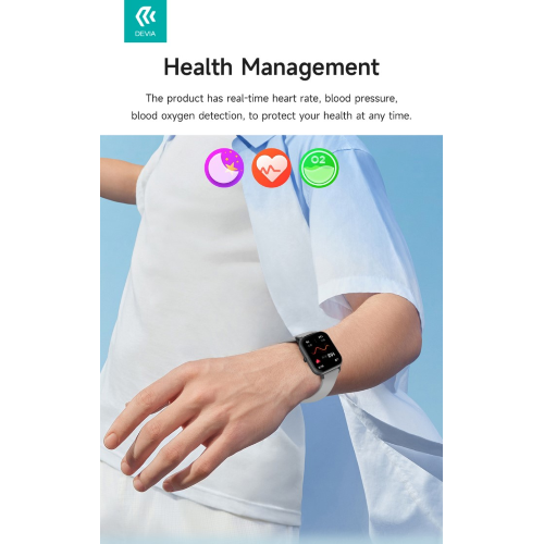 DEVIA SMART WATCH WT2 IP67 MODELLO ZL54C VERDE