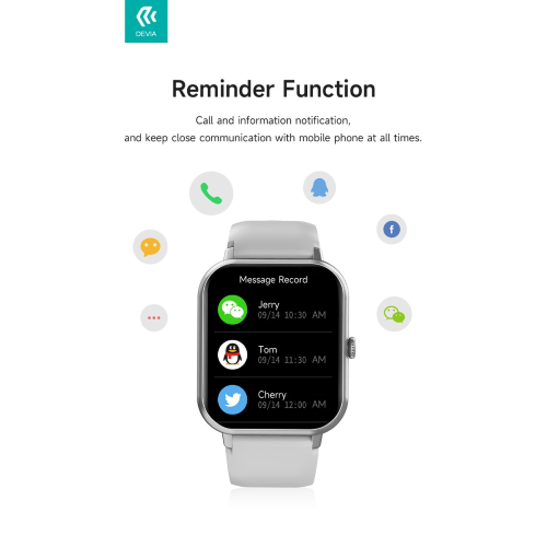 DEVIA SMART WATCH WT2 IP67 MODELLO ZL54C VERDE