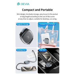 CAVO USB-C A USB-C PRO2 PD 240W ESTENSIBILE FAST CHARGE (1 MT)