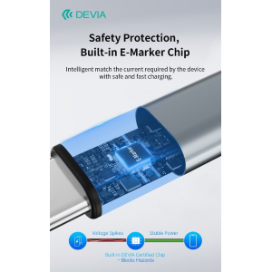 CAVO USB-C A USB-C PRO2 PD 240W ESTENSIBILE FAST CHARGE (1 MT)