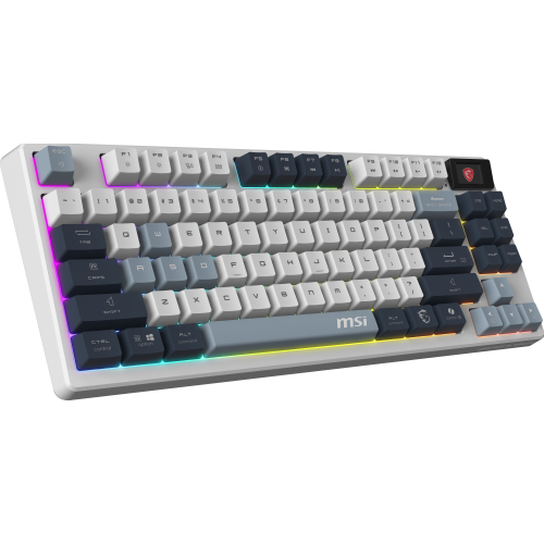 MSI GK600 BLUE FORGE KEYBOARD ITA WHITE DARK BLUE25 LIGHT