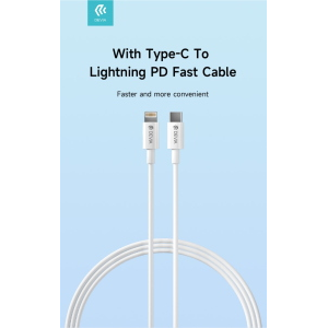 Carica batteria rapido PD 20W con Cavo Tipo-C a Lightning