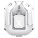 AURICOLARI BLUETOOTH 5.3 USBC DISP BIANCO BATT.300MAH APPLE ANDROID
