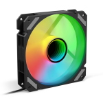 SHARKOON VENTOLA SHARK MIRROR PWM RGB REVERSE 120X120X25MM BLACK
