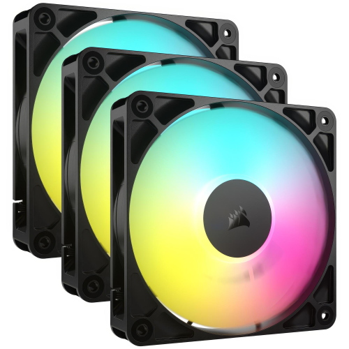 CORSAIR RS120 ARGB, 120MM ARGB FAN, TRIPLE PACK KIT VENTOLE