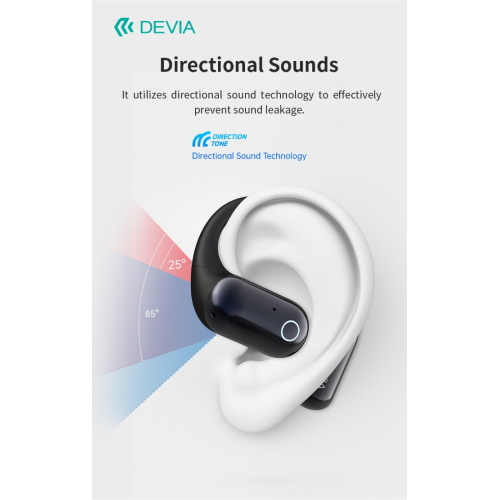 Auricolari EM043 wireless senza inserimento nell'orecchio OWS Ultra1 Oro