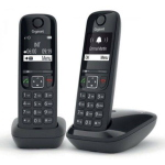 TELEFON0 CORDLESS TGB612 DUO NERO DUO 18ORE/ID CHI./RUBRICA 50 NUM.