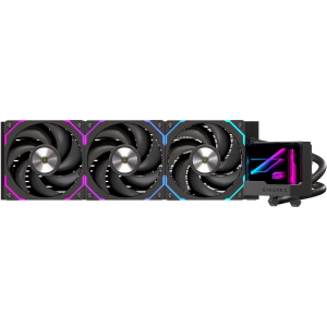 Dissipatore Einarex Vertex 360 RGB AIO 360 mm con 3 ventole RGB Infinity Mirror supporto LGA 1851/1700 e AM5/AM4