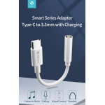 Adattatore Audio per auricolari da spina Tipo-C a Jack 3,5mm