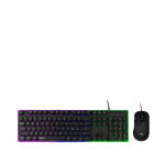 NOUA BUNDLE MOUSE+TASTIERA KIT VENUS 2IN1 CON ILLUMINAZIONE, CAVO USB