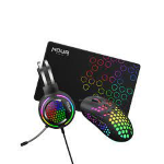 CUFFIA + MOUSE + TAPPETINO GAMING NOUA URANUS