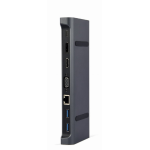 USB Type-C 9-in-1 multi-port adapter (Hub3.0 + HDMI + DisplayPort + VGA + PD + LAN + stereo audio)