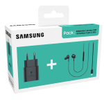 SAMSUNG Pack Caricatore USB-C da 25 W + Auricolari USB-C AKG