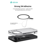 Adesivi Magnetici universali per magsafe su cover 2pz Bianco e Nero