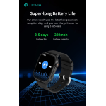 DEVIA SMART WATCH AMOLED PRO2 IP67 MODELLO ZL94 NERO