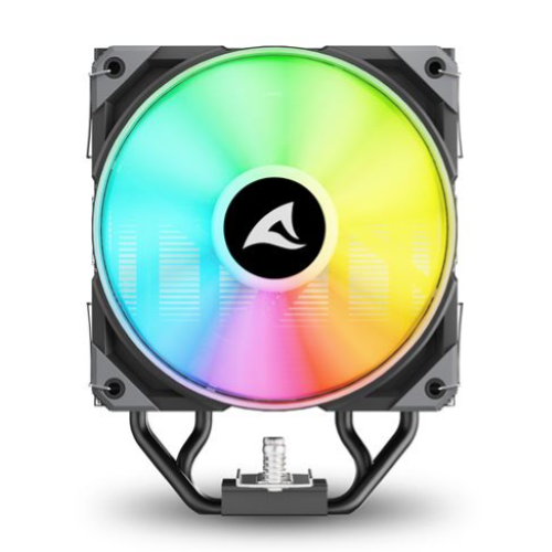 SHARKOON DISSIPATORE AD ARIA 1X 120MM ARGB PWM FAN, 4X COPPER PIPES, DIRECT TOUCH, TDP 220W, EFFETTO