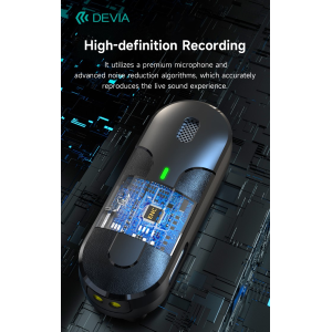 DOPPIO MICROFONO WIRELESS CON CONNESSIONE LIGHTNING APPLE