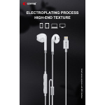 AURICOLARI COMMA APPLE LIGHTNING CERTIFICATI MFI VOCE/MUSICA